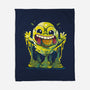 Splatter Ghost-none fleece blanket-Vallina84