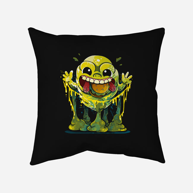 Splatter Ghost-none removable cover w insert throw pillow-Vallina84