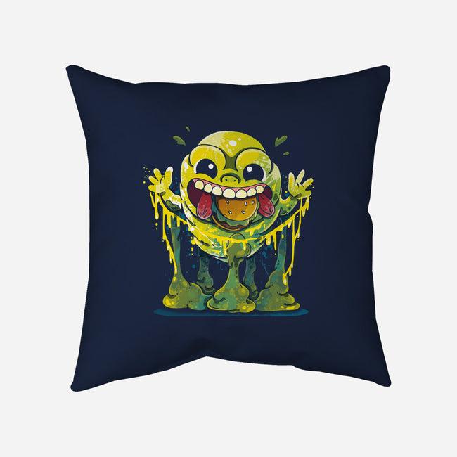 Splatter Ghost-none removable cover w insert throw pillow-Vallina84