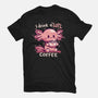I Drink Alotl Coffee-unisex basic tee-TechraNova