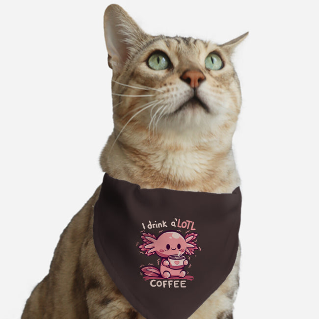 I Drink Alotl Coffee-cat adjustable pet collar-TechraNova