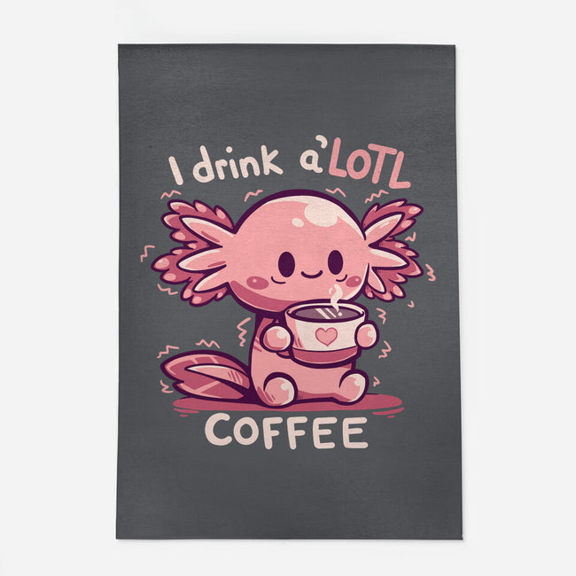 I Drink Alotl Coffee-none indoor rug-TechraNova
