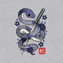 Japanese Snake-womens fitted tee-NemiMakeit
