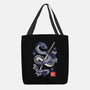 Japanese Snake-none basic tote bag-NemiMakeit
