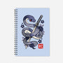 Japanese Snake-none dot grid notebook-NemiMakeit