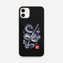 Japanese Snake-iphone snap phone case-NemiMakeit