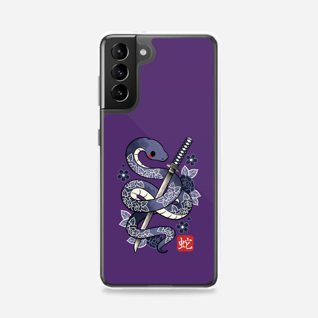 Japanese Snake-samsung snap phone case-NemiMakeit