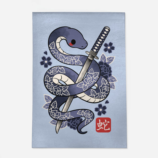 Japanese Snake-none indoor rug-NemiMakeit