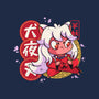 Cute Inuyasha-womens racerback tank-Ca Mask