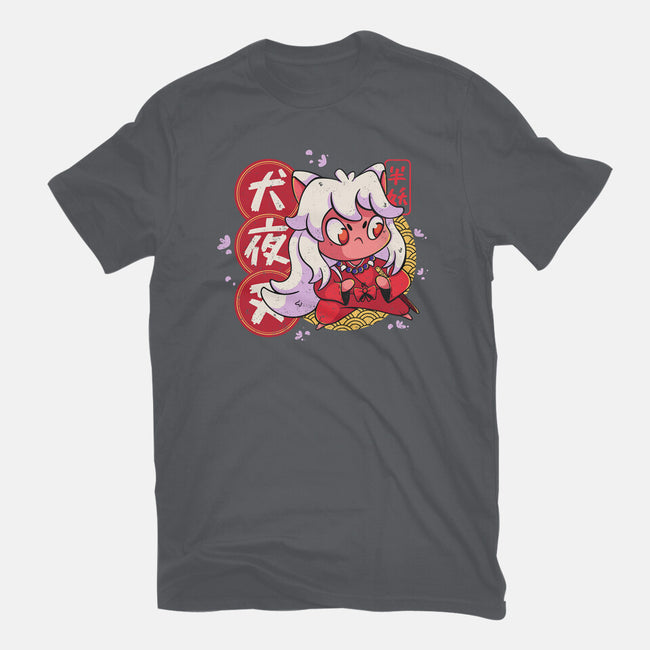 Cute Inuyasha-womens fitted tee-Ca Mask