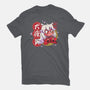 Cute Inuyasha-womens fitted tee-Ca Mask