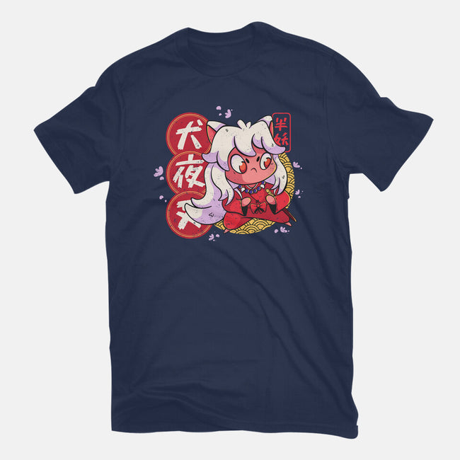 Cute Inuyasha-womens fitted tee-Ca Mask