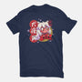 Cute Inuyasha-womens fitted tee-Ca Mask