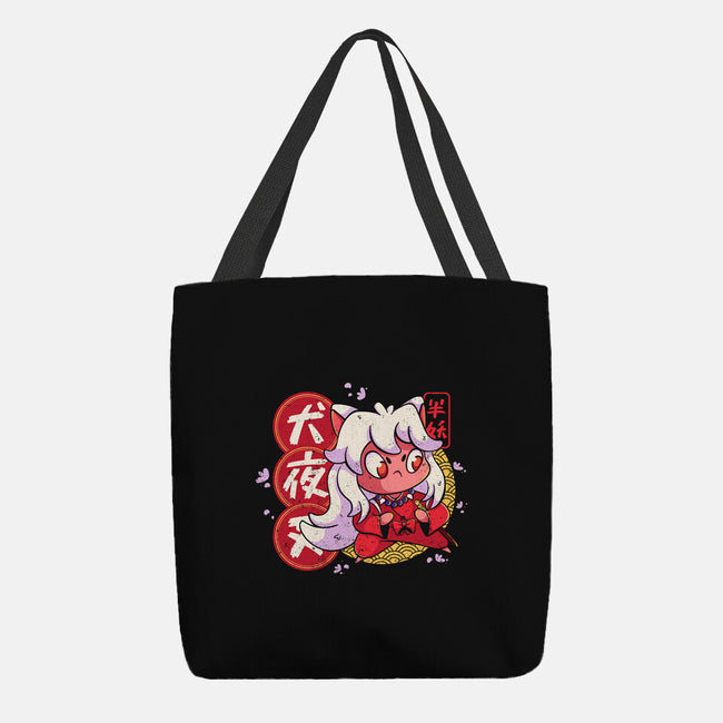 Cute Inuyasha-none basic tote bag-Ca Mask