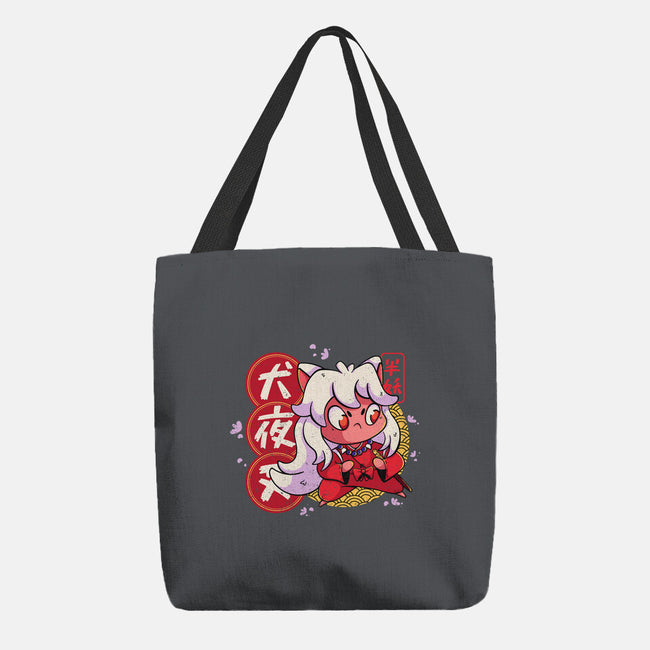 Cute Inuyasha-none basic tote bag-Ca Mask