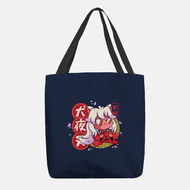Cute Inuyasha-none basic tote bag-Ca Mask