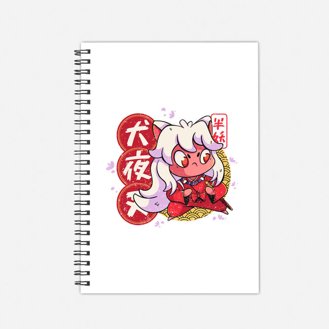 Cute Inuyasha-none dot grid notebook-Ca Mask
