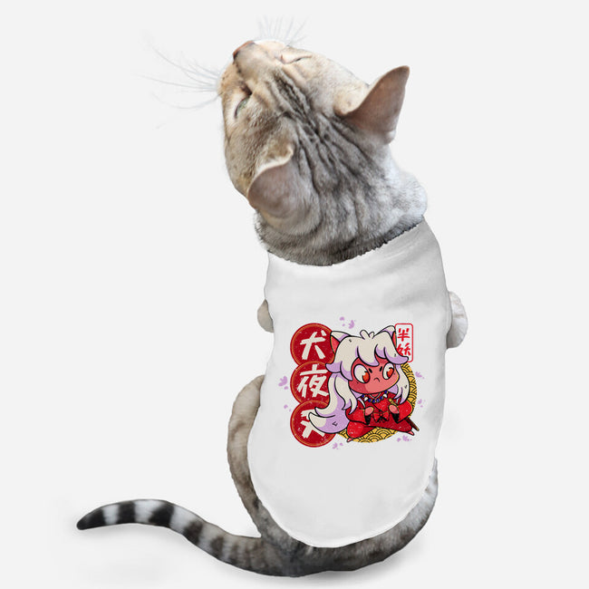 Cute Inuyasha-cat basic pet tank-Ca Mask