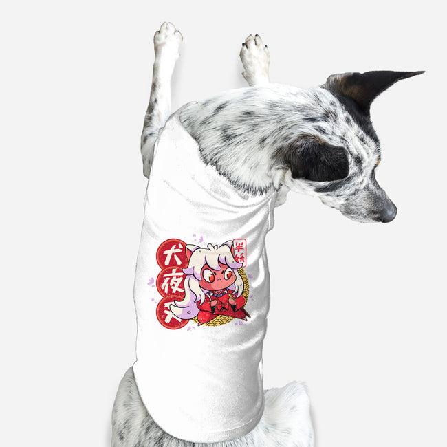 Cute Inuyasha-dog basic pet tank-Ca Mask