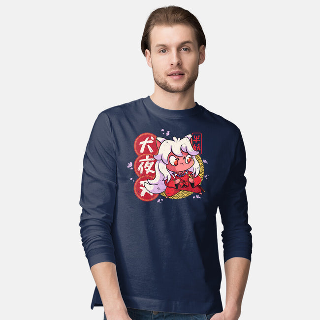 Cute Inuyasha-mens long sleeved tee-Ca Mask