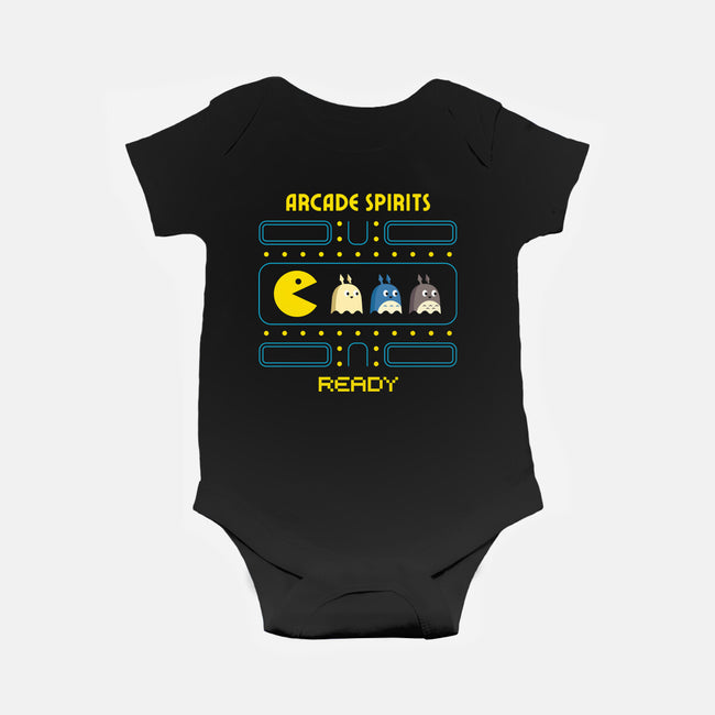 Natural Arcade Spirits-baby basic onesie-Logozaste