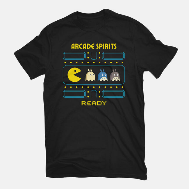 Natural Arcade Spirits-womens basic tee-Logozaste