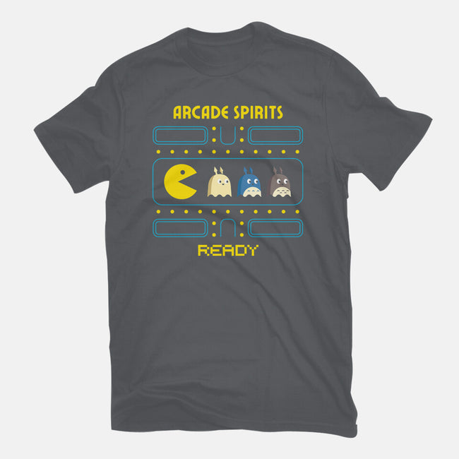 Natural Arcade Spirits-womens fitted tee-Logozaste