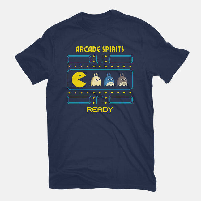 Natural Arcade Spirits-mens heavyweight tee-Logozaste