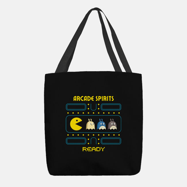 Natural Arcade Spirits-none basic tote bag-Logozaste