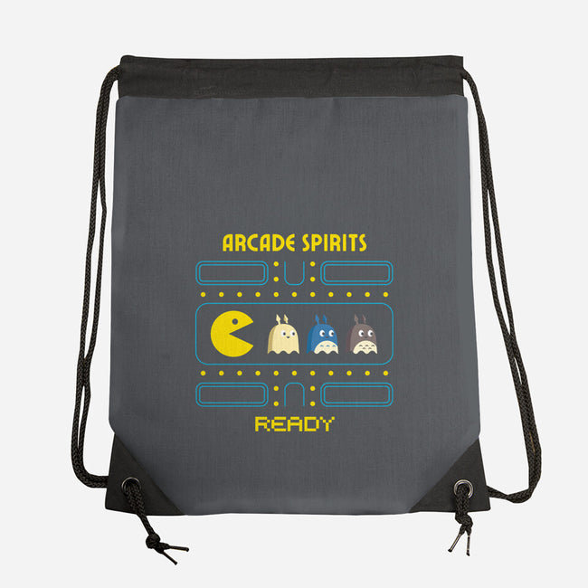 Natural Arcade Spirits-none drawstring bag-Logozaste