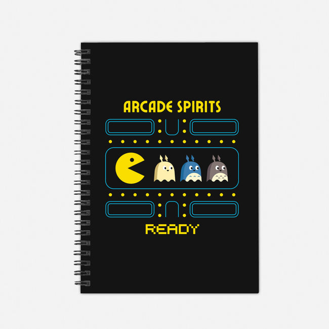 Natural Arcade Spirits-none dot grid notebook-Logozaste