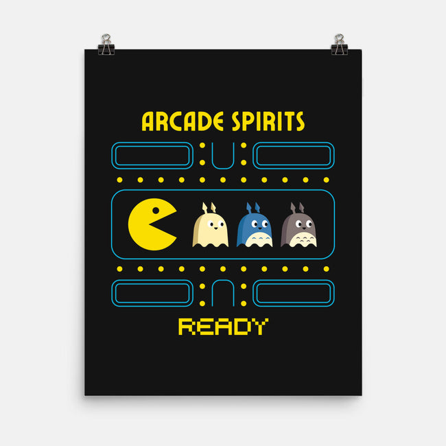 Natural Arcade Spirits-none matte poster-Logozaste