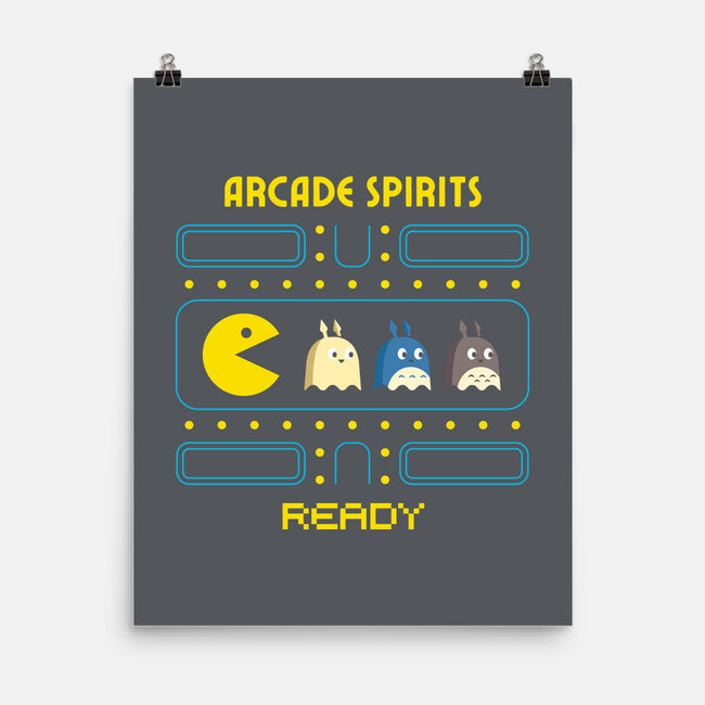 Natural Arcade Spirits-none matte poster-Logozaste