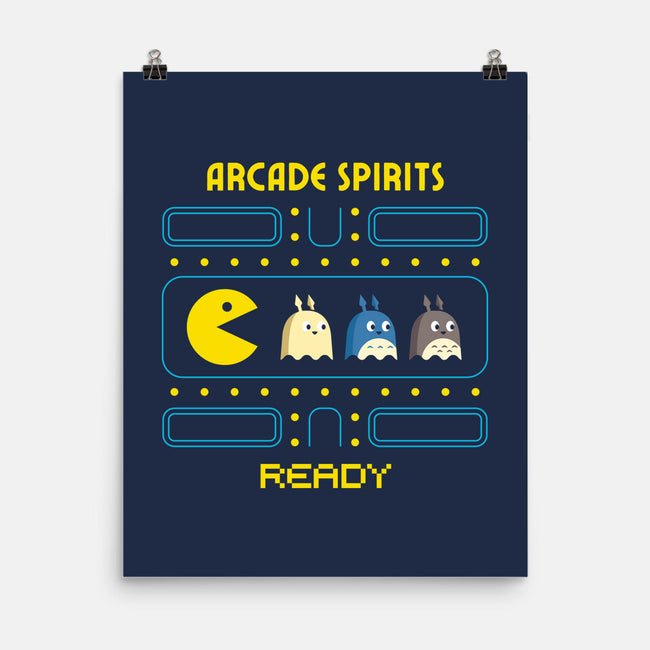 Natural Arcade Spirits-none matte poster-Logozaste