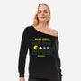 Natural Arcade Spirits-womens off shoulder sweatshirt-Logozaste