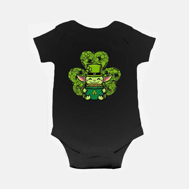 The Child From St. Patty's Day-baby basic onesie-krisren28