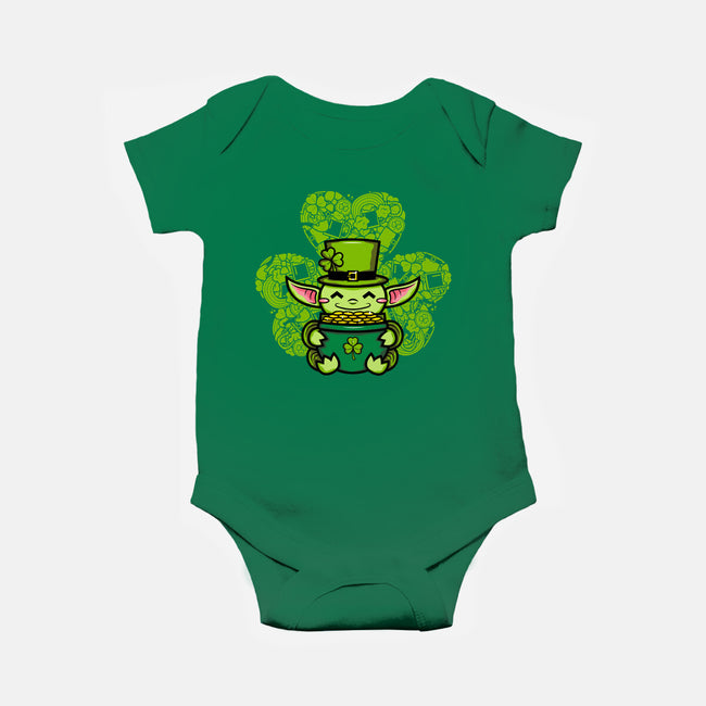 The Child From St. Patty's Day-baby basic onesie-krisren28