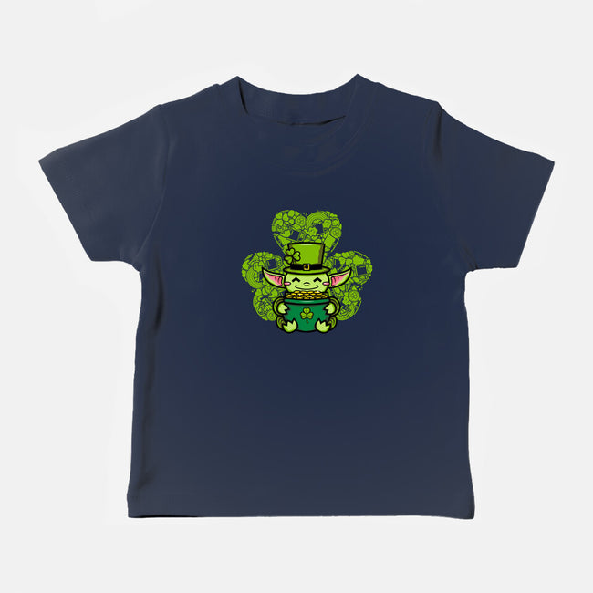 The Child From St. Patty's Day-baby basic tee-krisren28