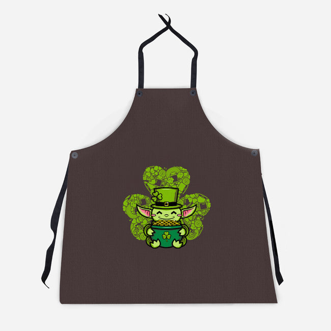 The Child From St. Patty's Day-unisex kitchen apron-krisren28