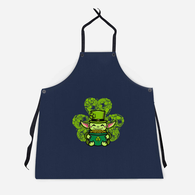 The Child From St. Patty's Day-unisex kitchen apron-krisren28