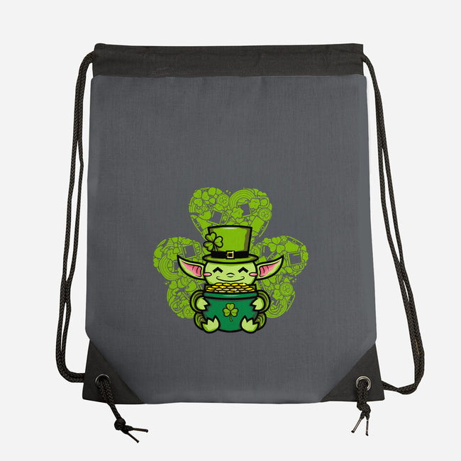 The Child From St. Patty's Day-none drawstring bag-krisren28