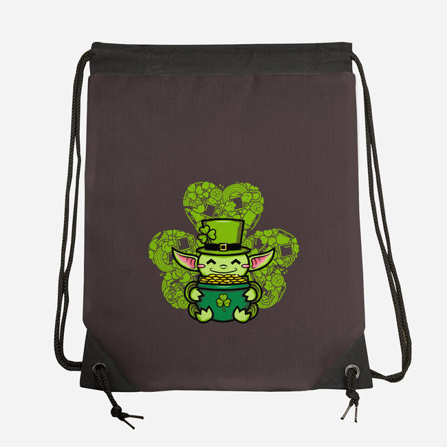 The Child From St. Patty's Day-none drawstring bag-krisren28