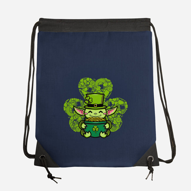 The Child From St. Patty's Day-none drawstring bag-krisren28
