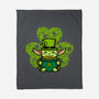 The Child From St. Patty's Day-none fleece blanket-krisren28