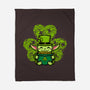 The Child From St. Patty's Day-none fleece blanket-krisren28