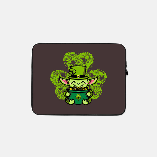 The Child From St. Patty's Day-none zippered laptop sleeve-krisren28