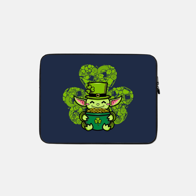 The Child From St. Patty's Day-none zippered laptop sleeve-krisren28