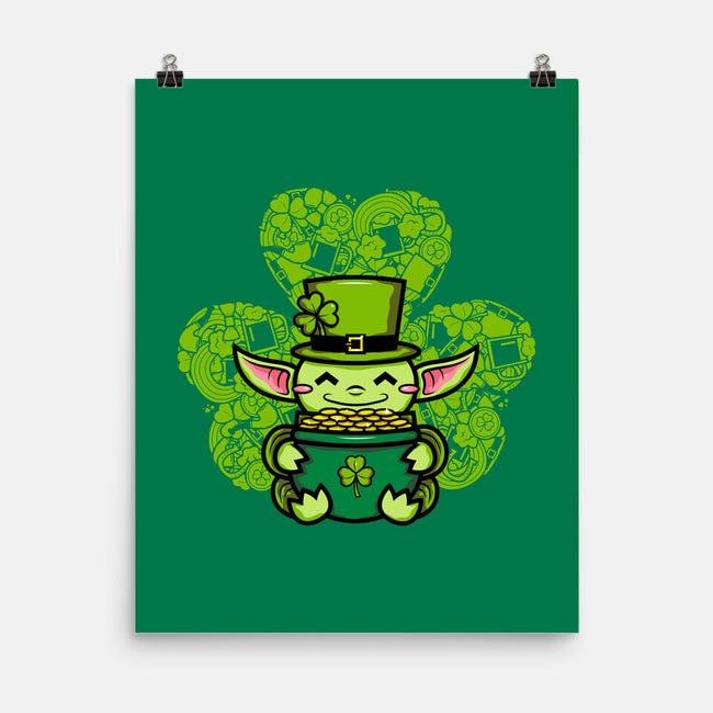 The Child From St. Patty's Day-none matte poster-krisren28