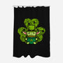 The Child From St. Patty's Day-none polyester shower curtain-krisren28