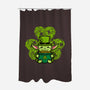 The Child From St. Patty's Day-none polyester shower curtain-krisren28